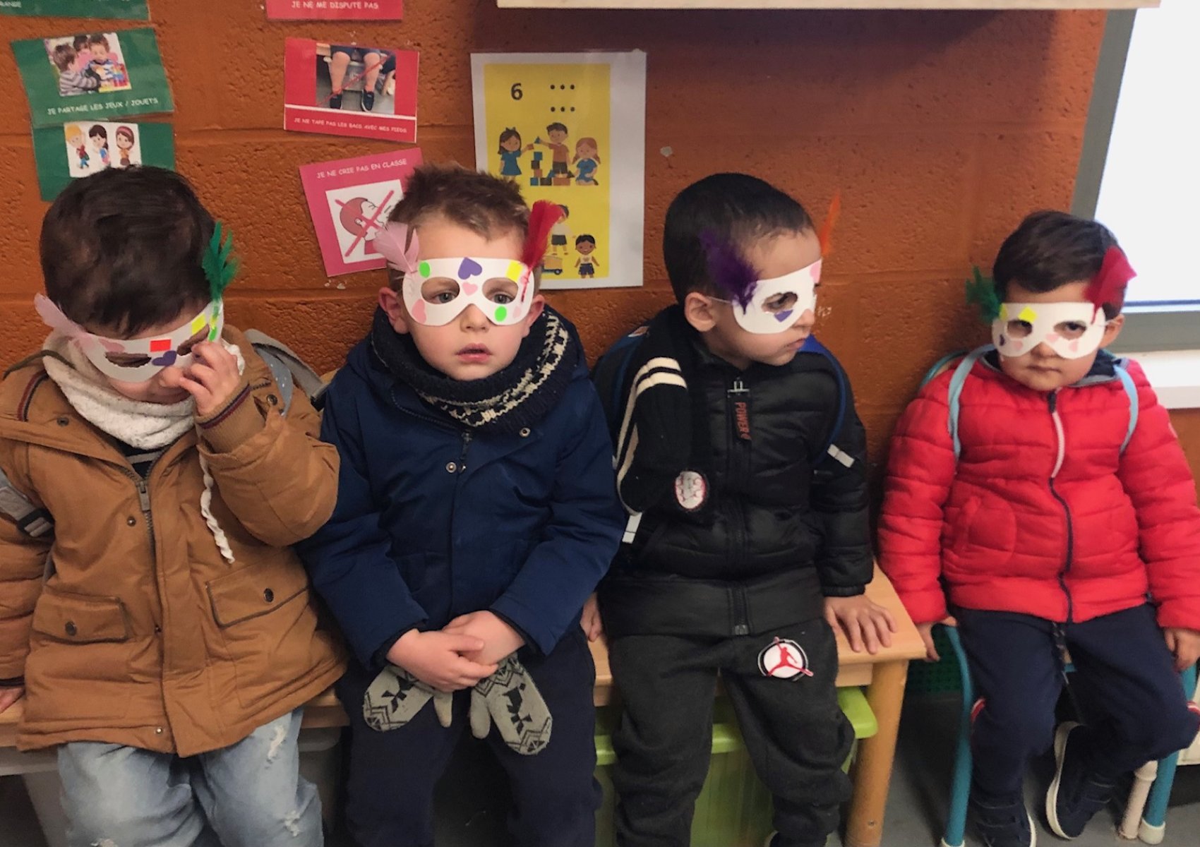 nos masques du carnaval